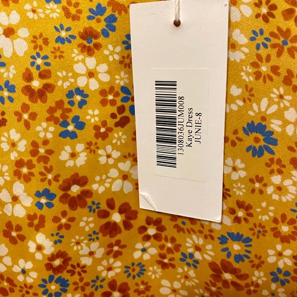 Reformation Kaye Floral-Print Silk Midi Dress NWT (Reformation) - Picture 4 of 9